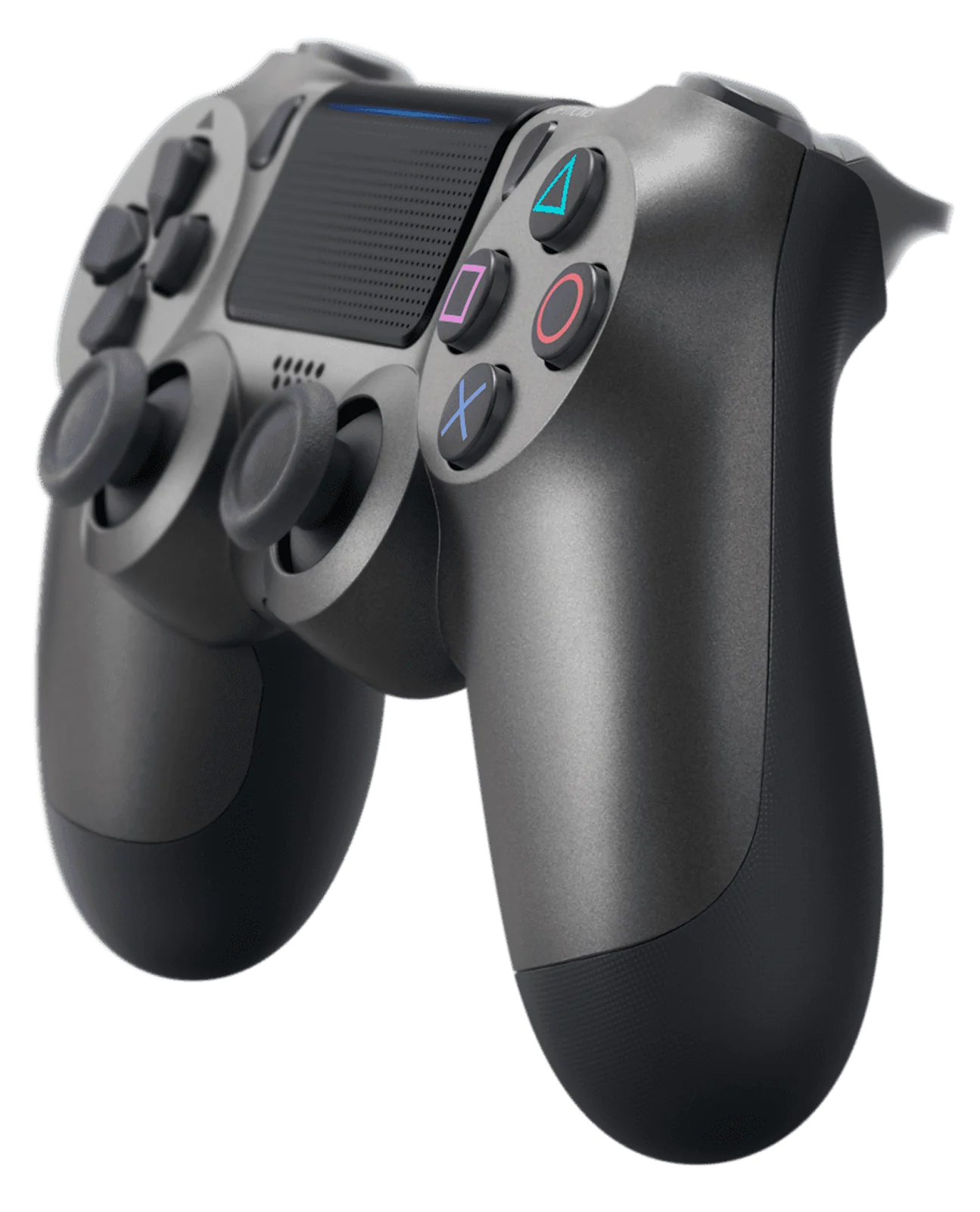 A steel gray controller